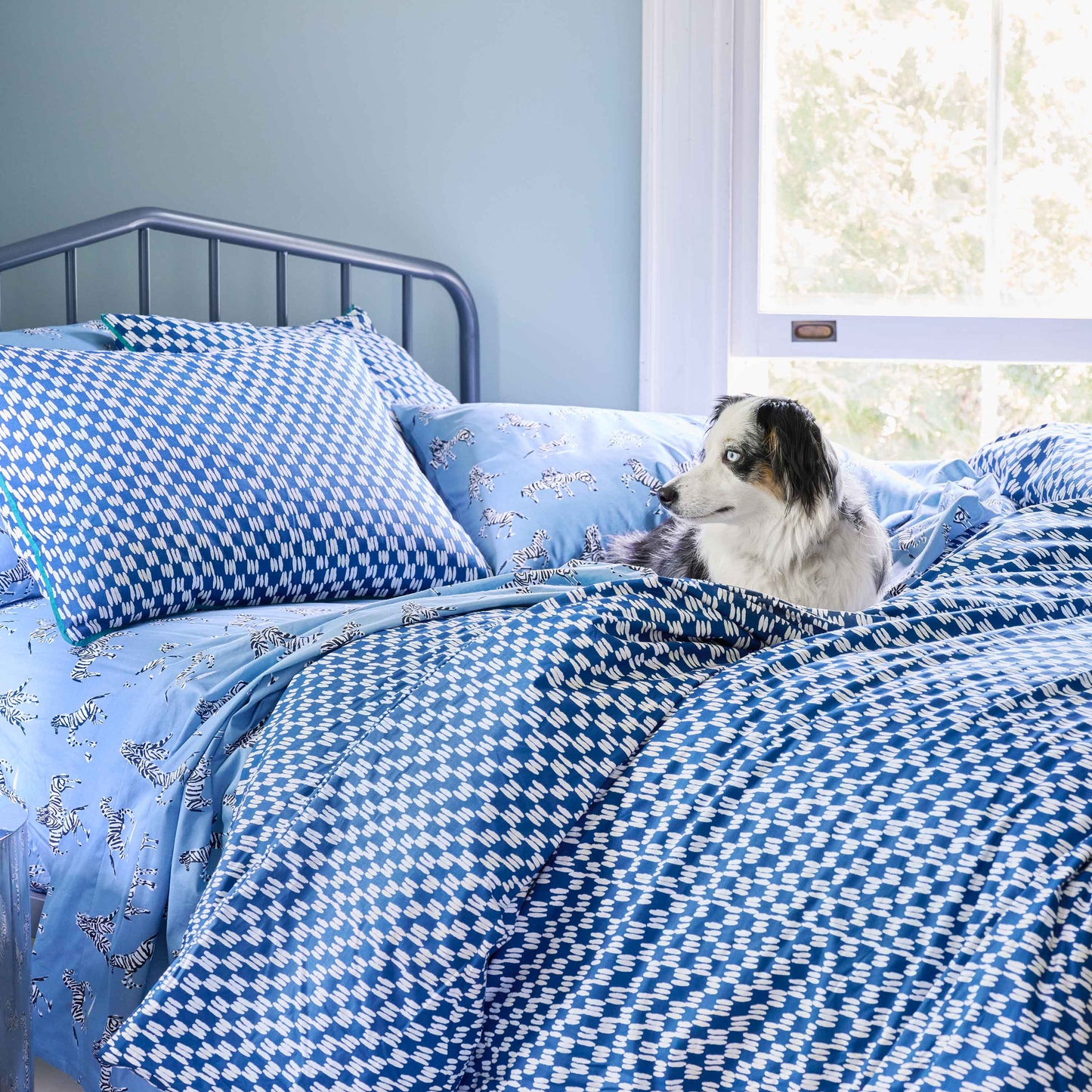 Petite Painted Check Comforter Set