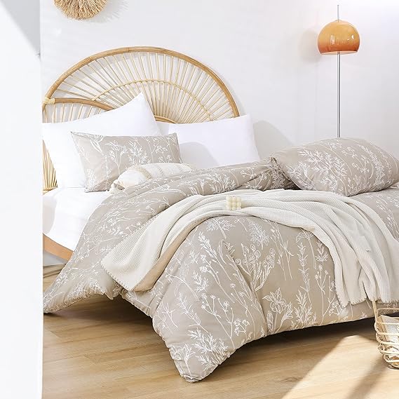 Queen Comforter Set Bed in a Bag Queen White Comforter Queen Size Bedding Sets