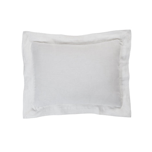 Paloma Sham Set in White