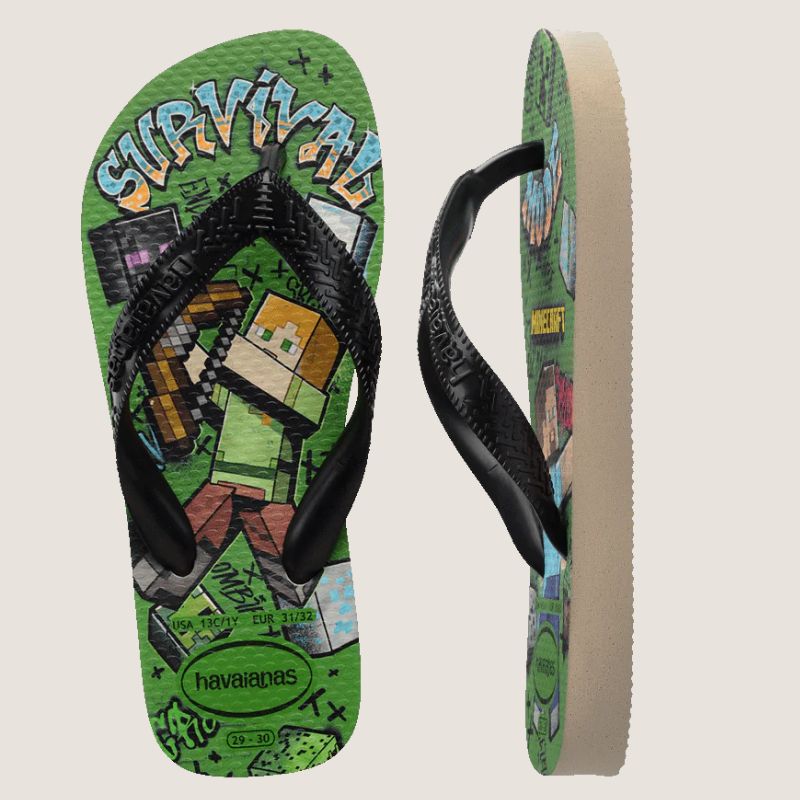 Havaianas Kids Top Minecraft Thong