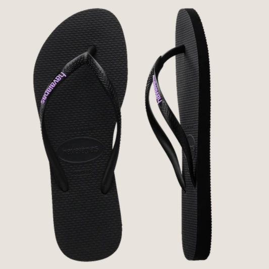 Havaianas Slim Rubber Logo Thong