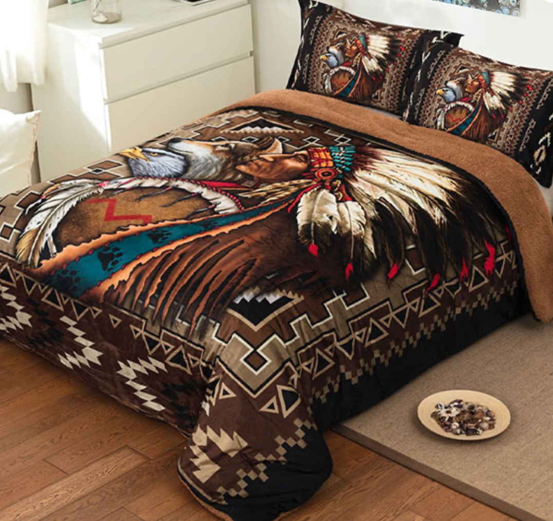 Digital Print 3 Piece Sherpalined Sets