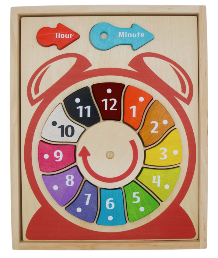 Teaching Clock Puzzle