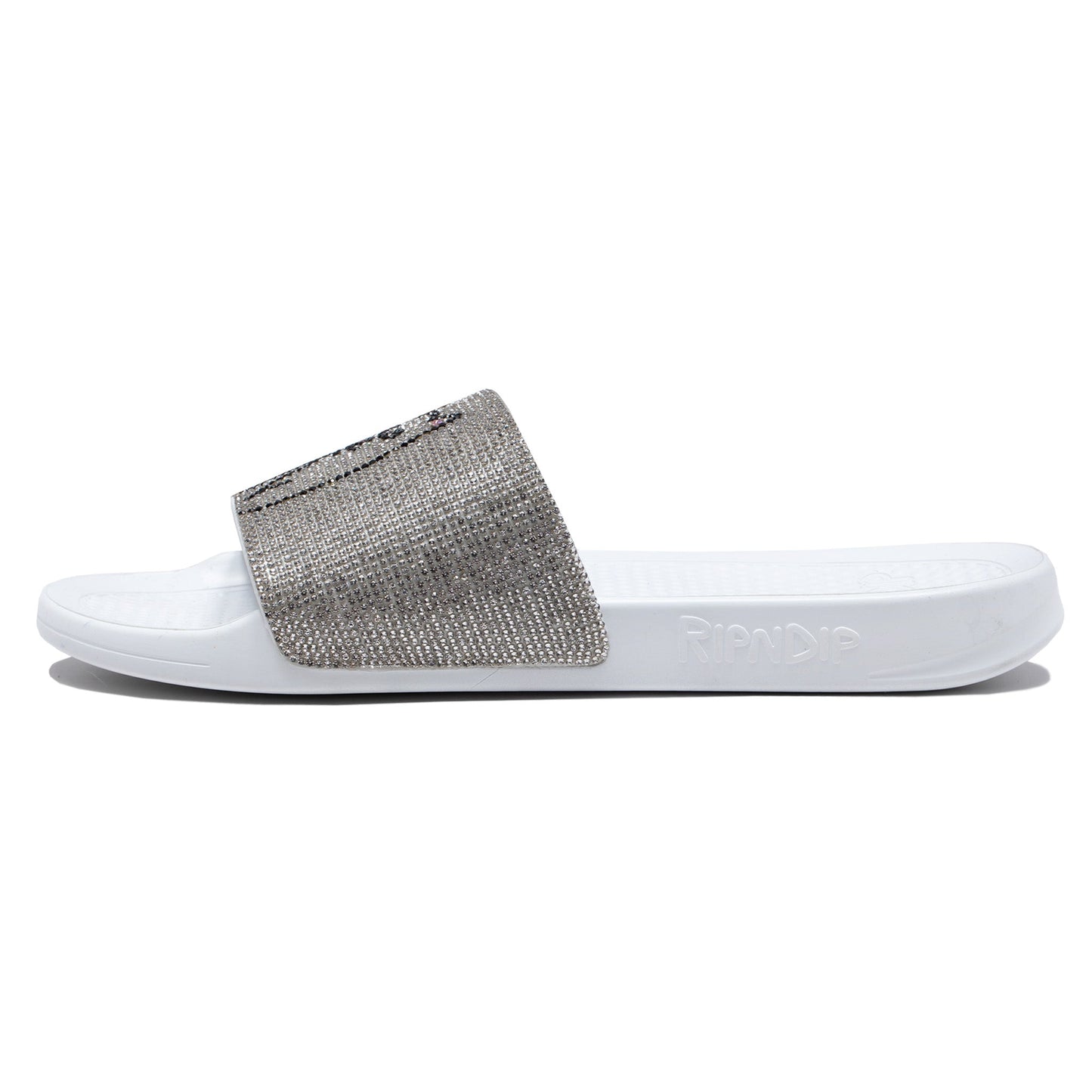 Lord Nermal Slides (Rhinestone White)