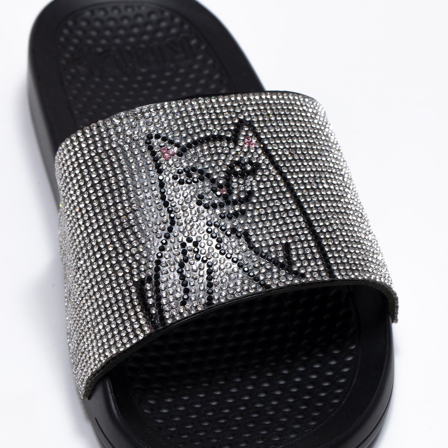 Lord Nermal Slides (Rhinestone Black)