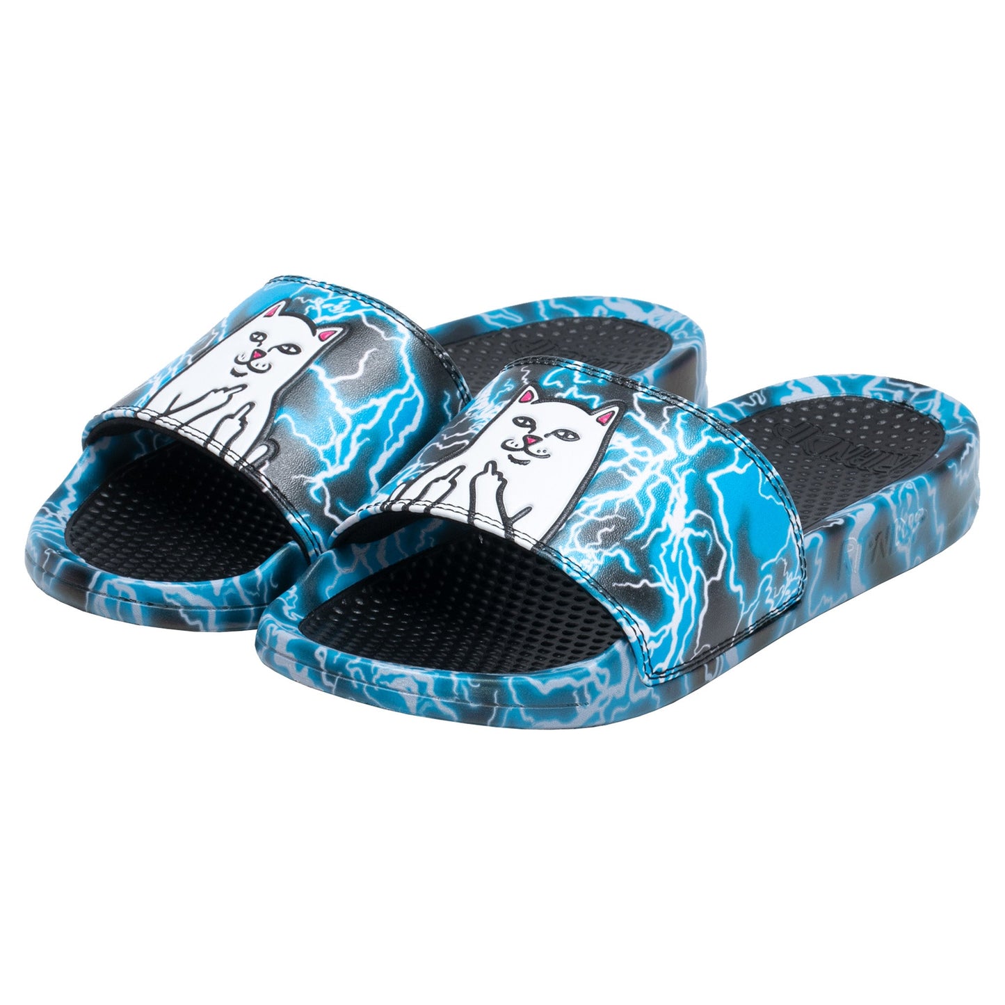 Nikola Slides (Black/Blue)