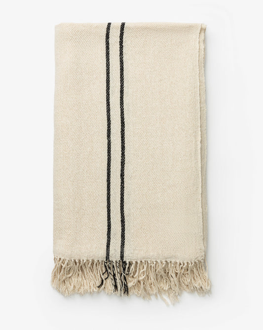 Winston Silk Stripe Throw