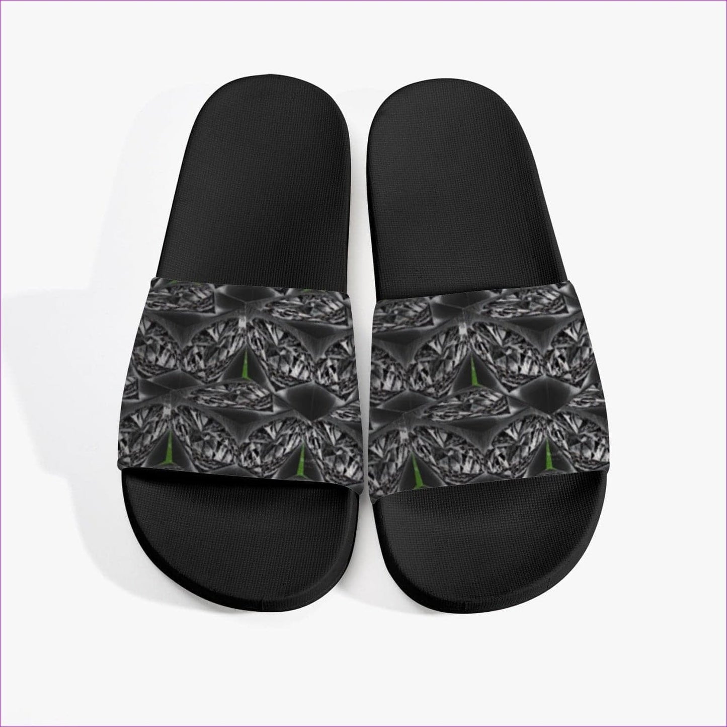 Women - Black Ice Men's Slides - mens slides at TFC&H Co.