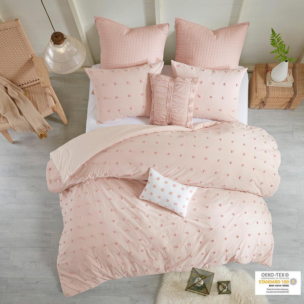 Brooklyn 7-Piece Full/Queen Comforter Set Pink
