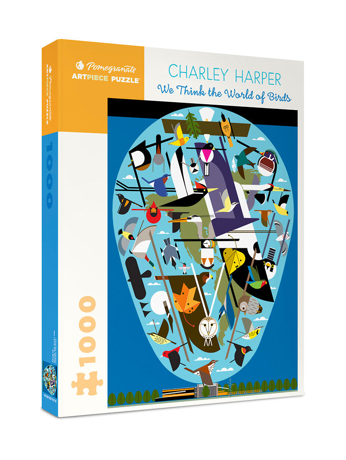 Charley Harper: We Think the World of Birds 1000 piece puzzle