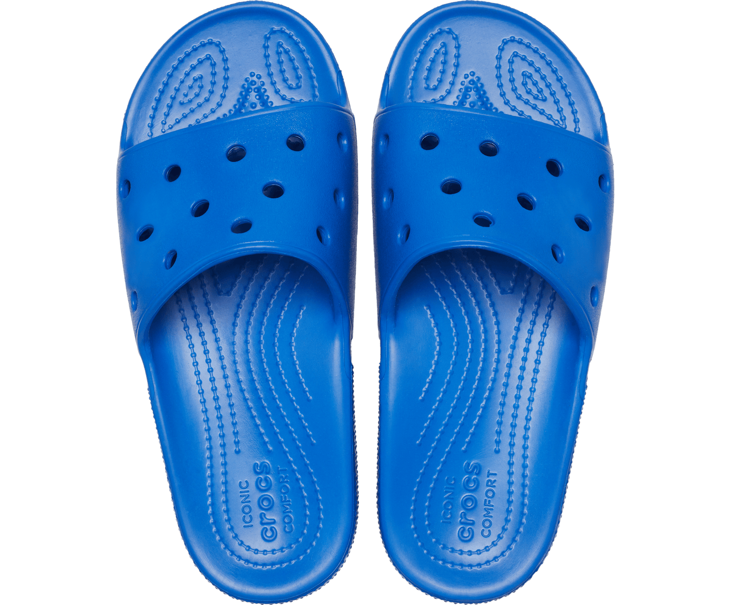 Crocs Unisex Classic Slide - Blue Bolt