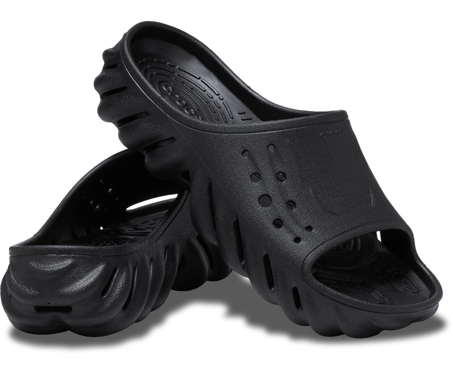 Crocs Unisex Echo Slide - Black