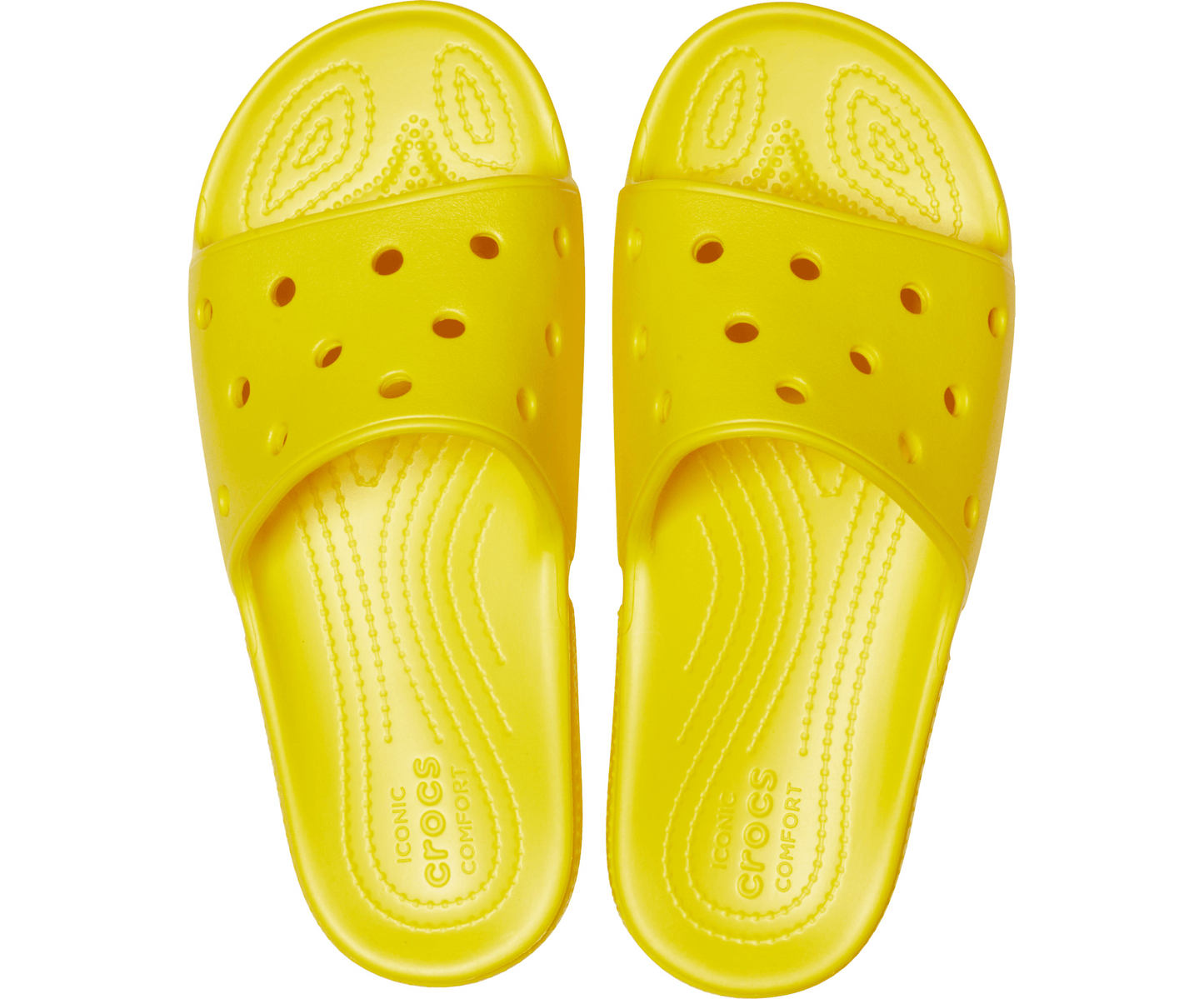 Crocs Unisex Classic Slide - Lemon