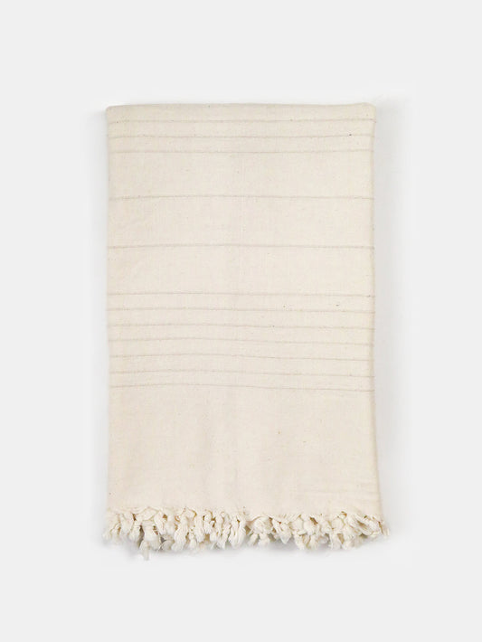 Cotton Fringe Spread in Natural