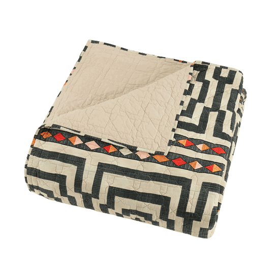 Hypnotic Quilt Set by Jungalow® Queen/Full Peking Bedding