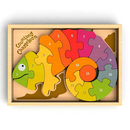 Counting Chameleon Puzzle