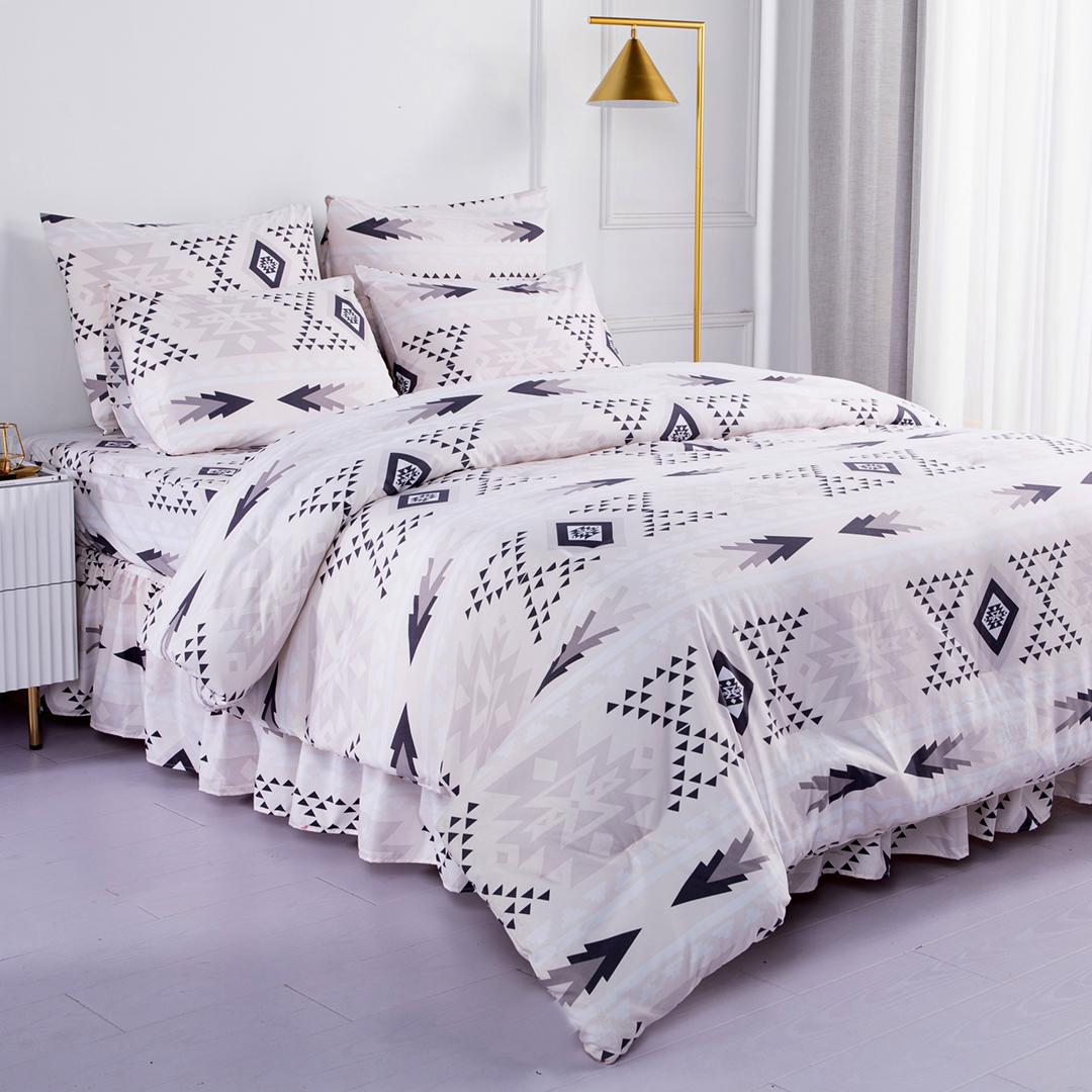Diamond Collection 5 Piece Double Comforter Set