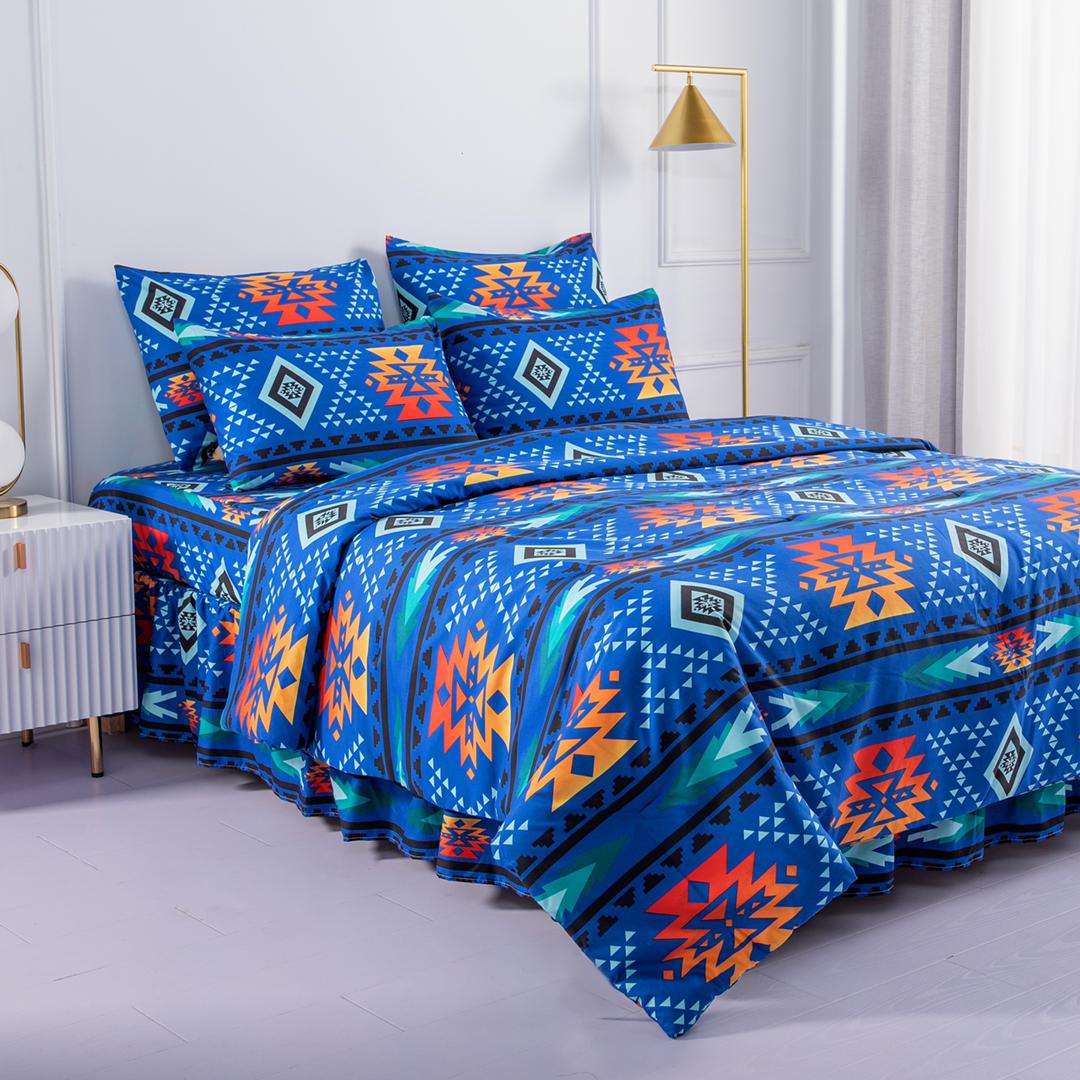 Diamond Collection 5 Piece Double Comforter Set