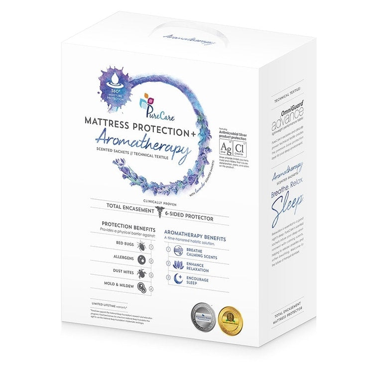 PureCare Aromatherapy Total Encasement Mattress Protector