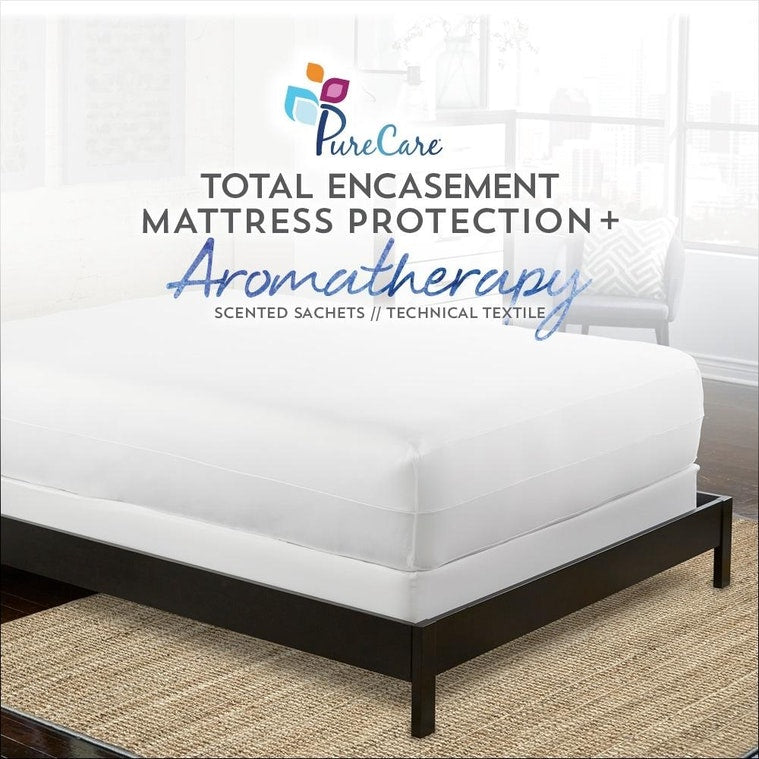 PureCare Aromatherapy Total Encasement Mattress Protector