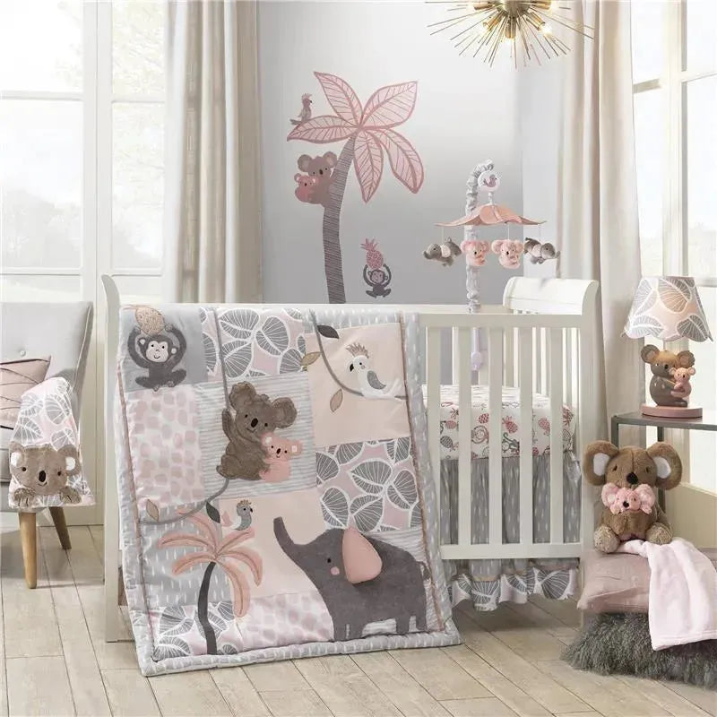 Lambs & Ivy Calypso 4-Piece Crib Bedding Set