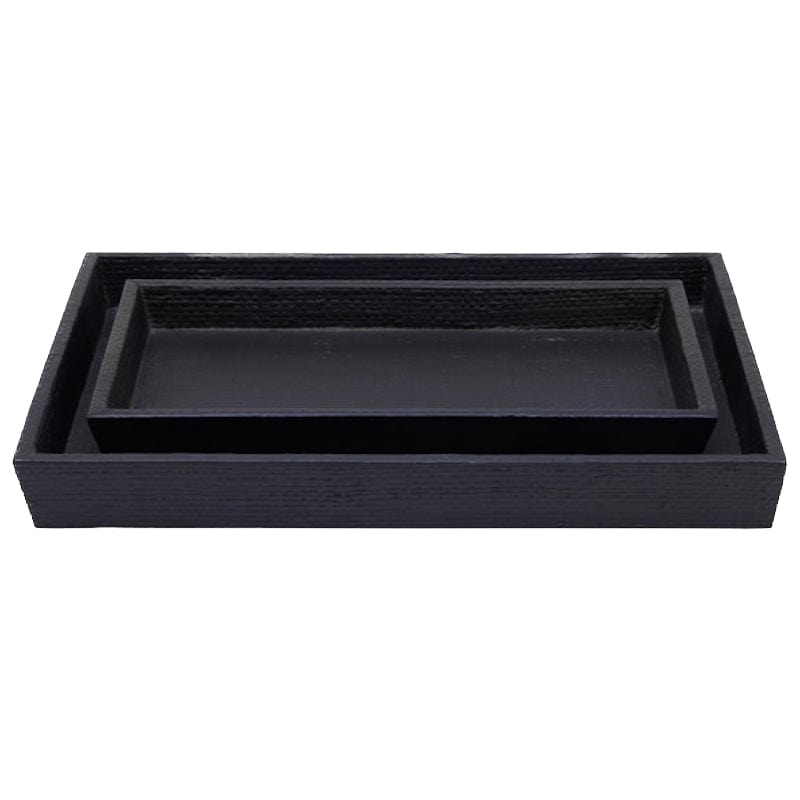 Pigeon & Poodle Ghent Tray Set Bedding and Bath pigeon-poodle-01GHEN-NVY-TRRT