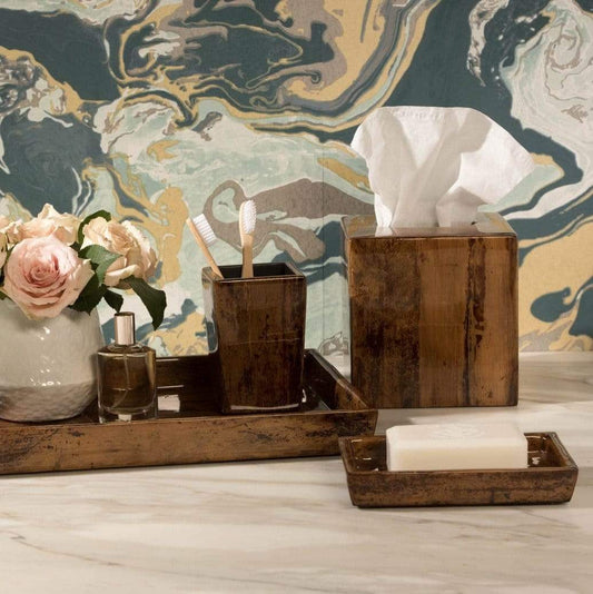 Pigeon & Poodle Varadero Tissue Box