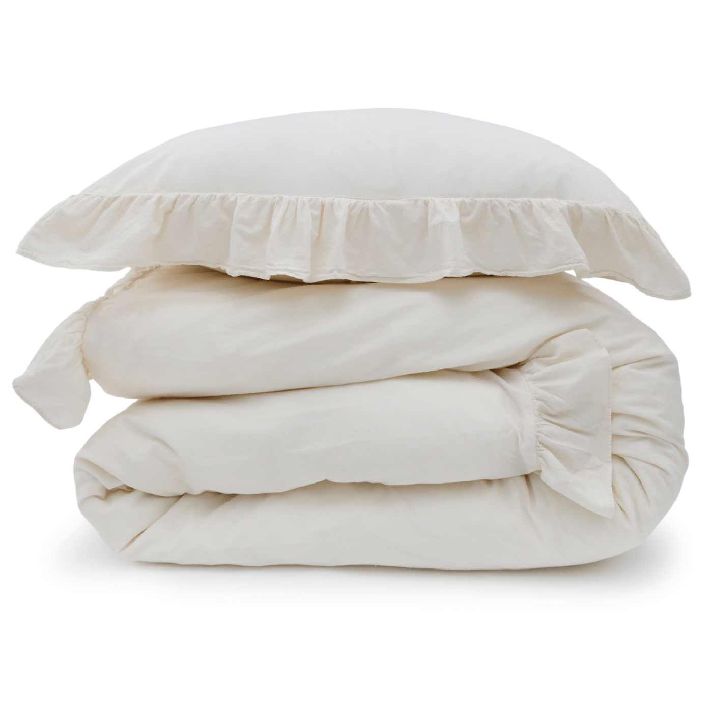 Pom Pom at Home Rowan Crinkled Cotton Duvet Set Bedding