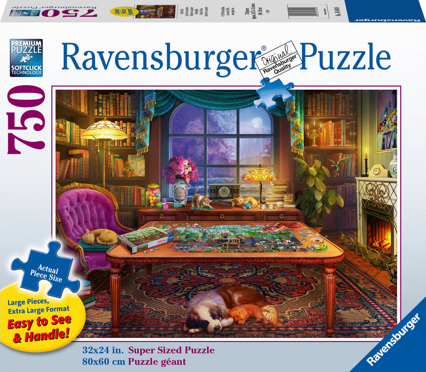Puzzlers Place 750 pc Lg Puzzle