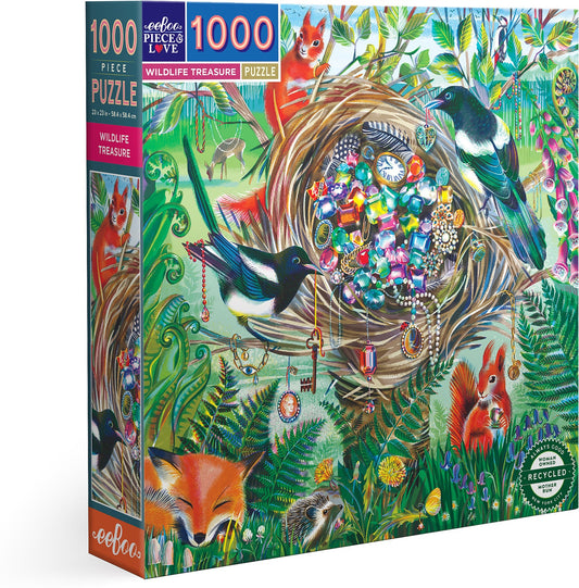 Wildlife Treasure 1000 Piece Puzzle